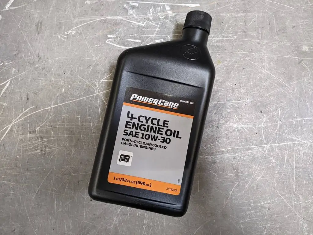 SAE10W-30 4-cycle engine oil for lawnmowers