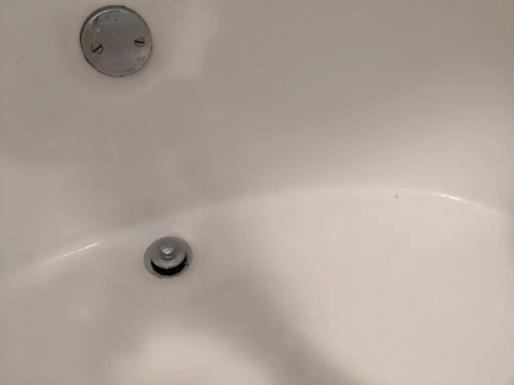 Water in a tub