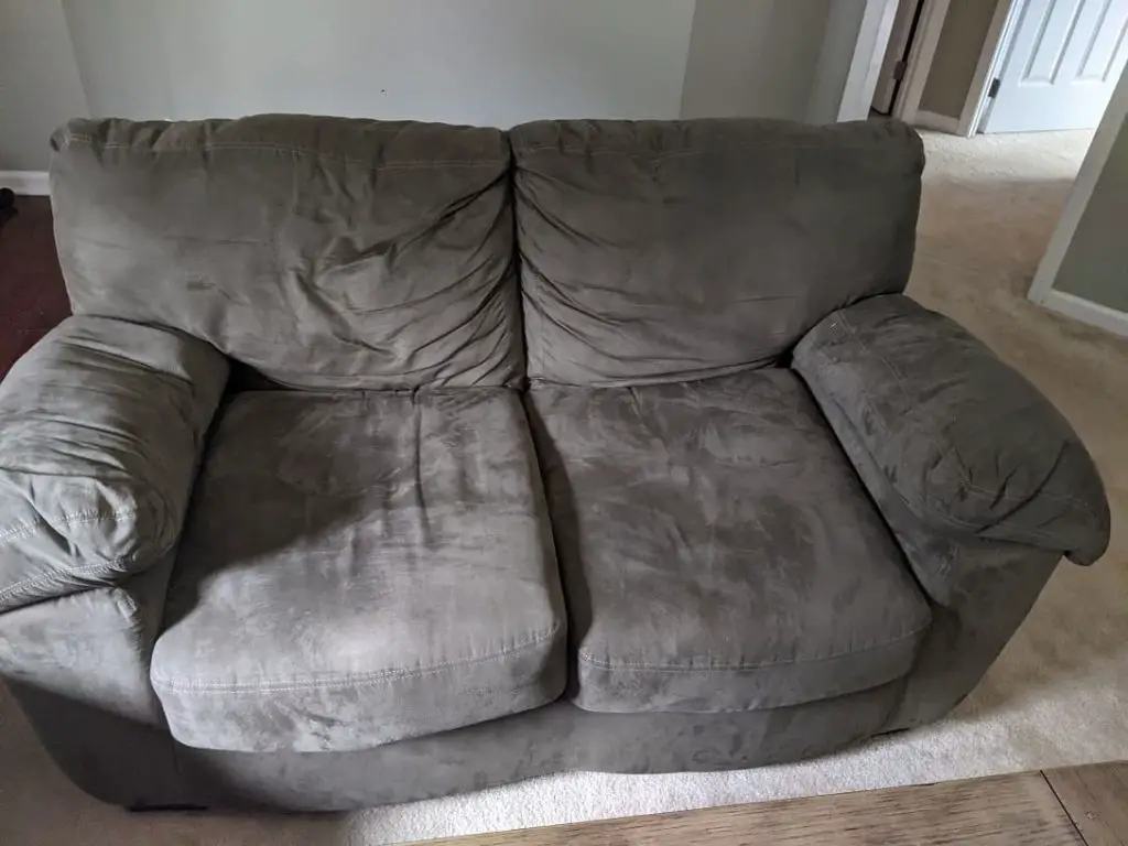 couch in a living room