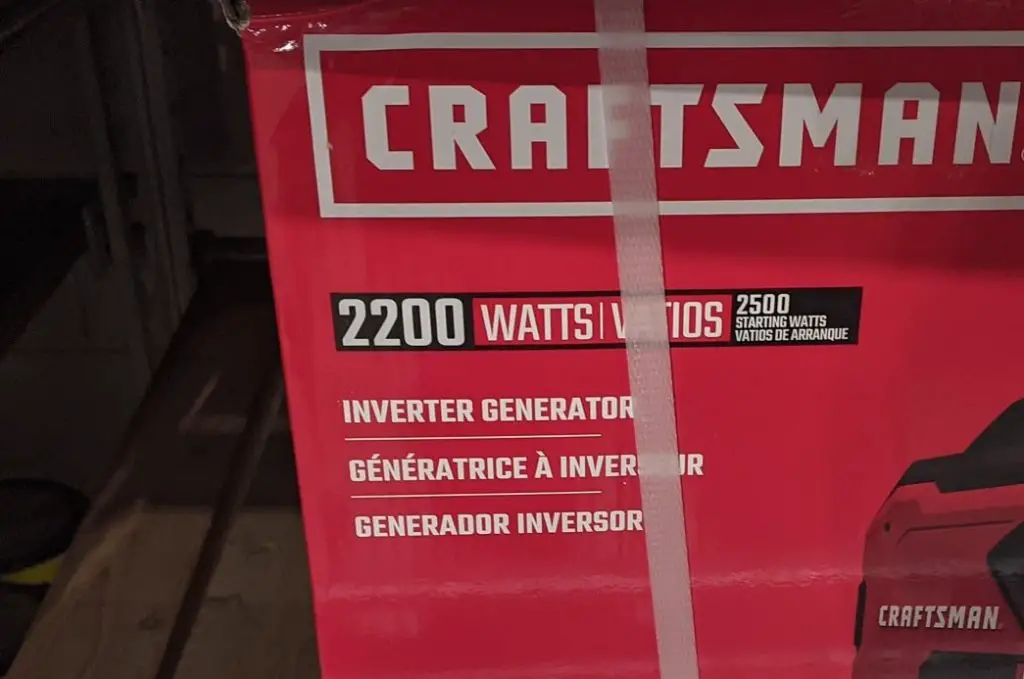 craftsman generator
