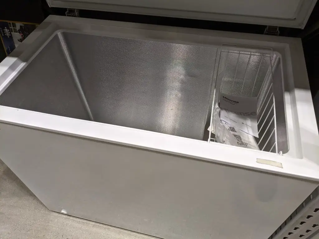 Hisense freezer