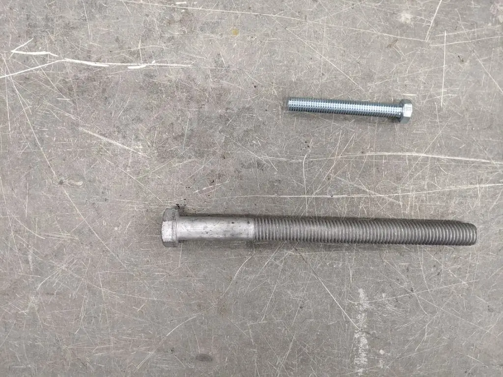 screws on metal