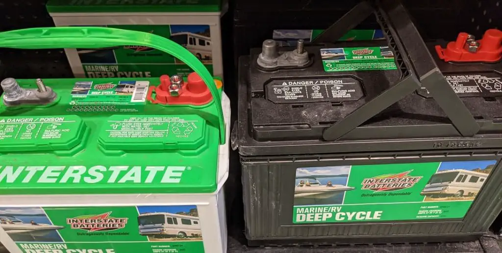 deep cycle batteries for marine purposes