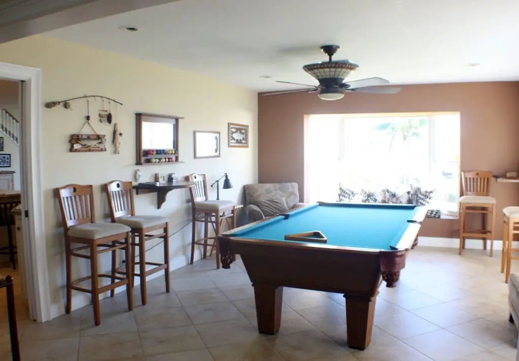 residential pool table